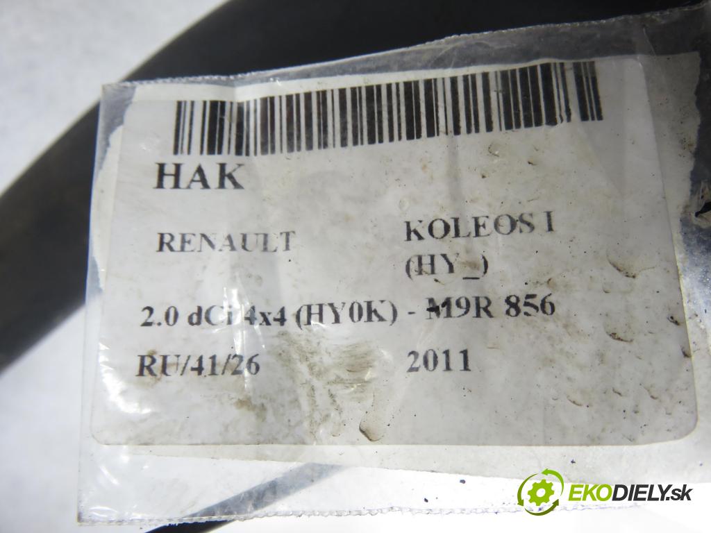 RENAULT KOLEOS I (HY_) SUV 2011 110,00 2.0 dCi 4x4 150 1995,00 Hák
