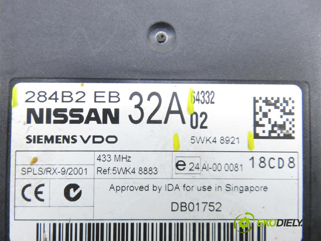 NISSAN NP300 NAVARA (D40) PICK-UP 2006 126,00 2.5 dCi 171 2488,00 MODUL BSM 284B2EB32A ; 5WK48921