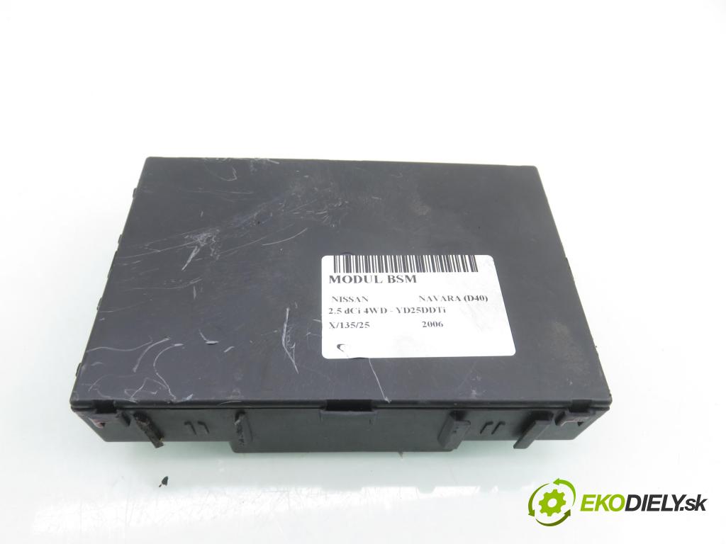 NISSAN NP300 NAVARA (D40) PICK-UP 2006 126,00 2.5 dCi 171 2488,00 MODUL BSM 284B2EB32A ; 5WK48921