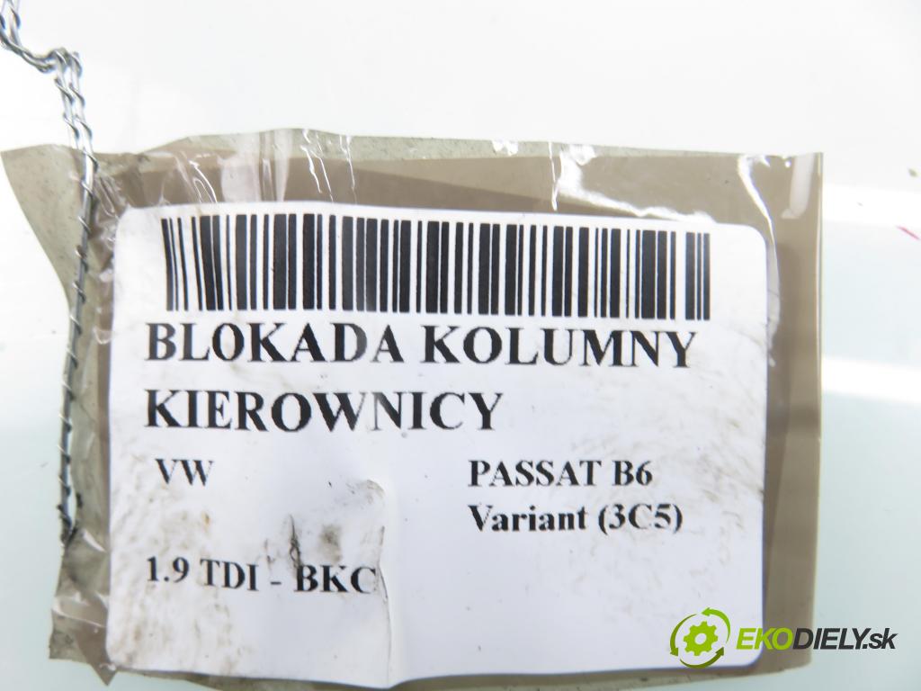 VW PASSAT B6 Variant (3C5) KOMBI 2005 77,00 1.9 TDI - BKC 1896,00 blokáda tyče volantu 3C0905861H