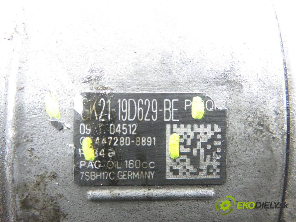 FORD TRANSIT CUSTOM V362 Skrzynia (FY, FZ) FURGON 2016 77,00 2.0 TDCi - YLF6 1995,00 KOMPRESOR: klimatizace GK2119D629BE ; 4472808891 (Kompresor klimatizace)