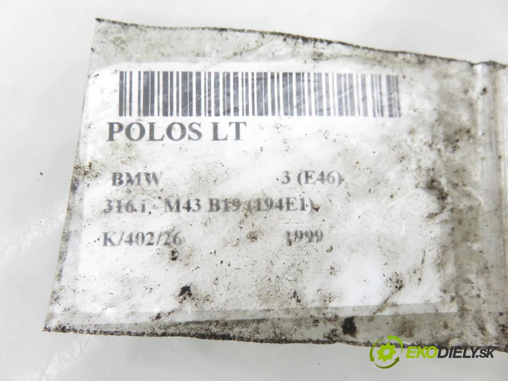 BMW 3 (E46) SEDAN 1999 77,00 316 i 105 - M43 B19 (194E1) 1895,00 Poloos LT 1229494