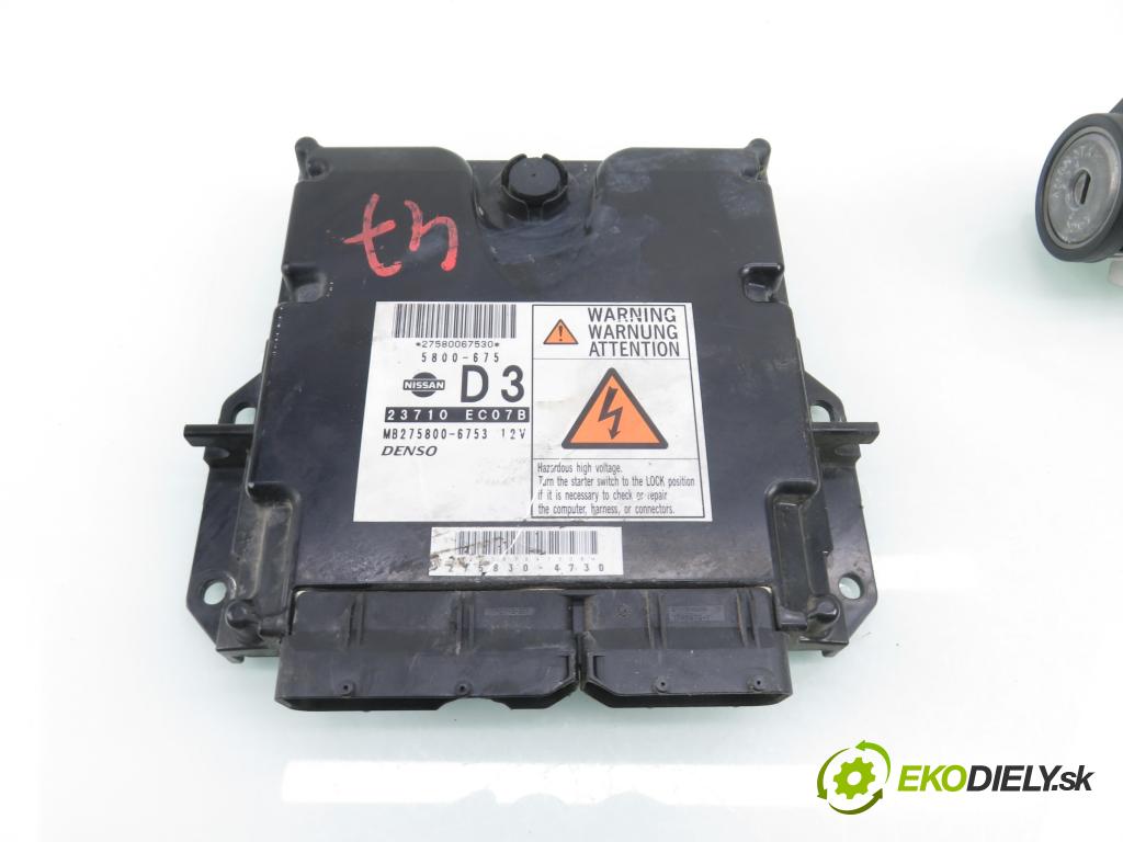 NISSAN NP300 NAVARA (D40) PICK-UP 2006 126,00 2.5 dCi 171 2488,00 spinačka / imobilizéra IMMO / Riadiaca jednotka 23710EC07B ; MB2758006753 ; N0502321