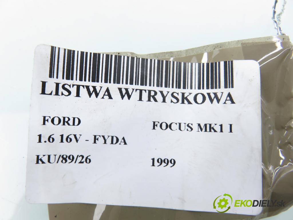 FORD FOCUS (DAW, DBW) HB 1999 74,00 1.6 16V 100 - FYDA 1596,00 lišta vstřikovací 98MFBA (Vstřikovací lišta)