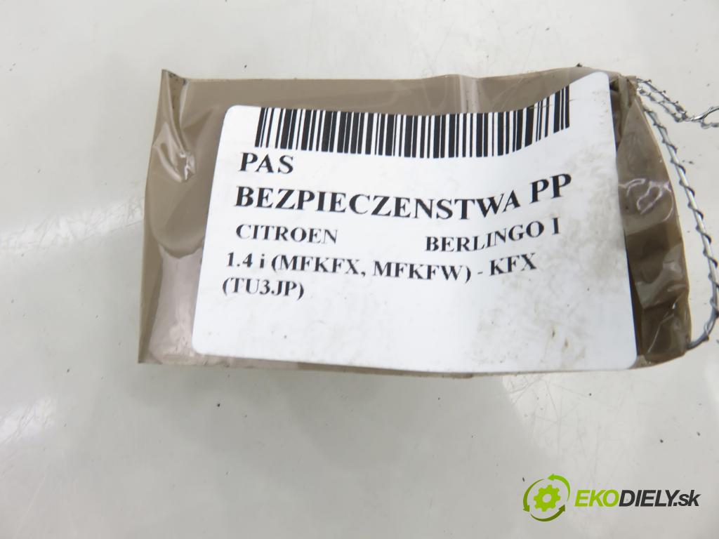 CITROEN BERLINGO / BERLINGO FIRST nadwozie wielkoprzestrzenne (MPV) KOMBIVAN 1998 55,00 1.4 i 75 - KFX 1360,00 Držiak bezpečnostný PP
