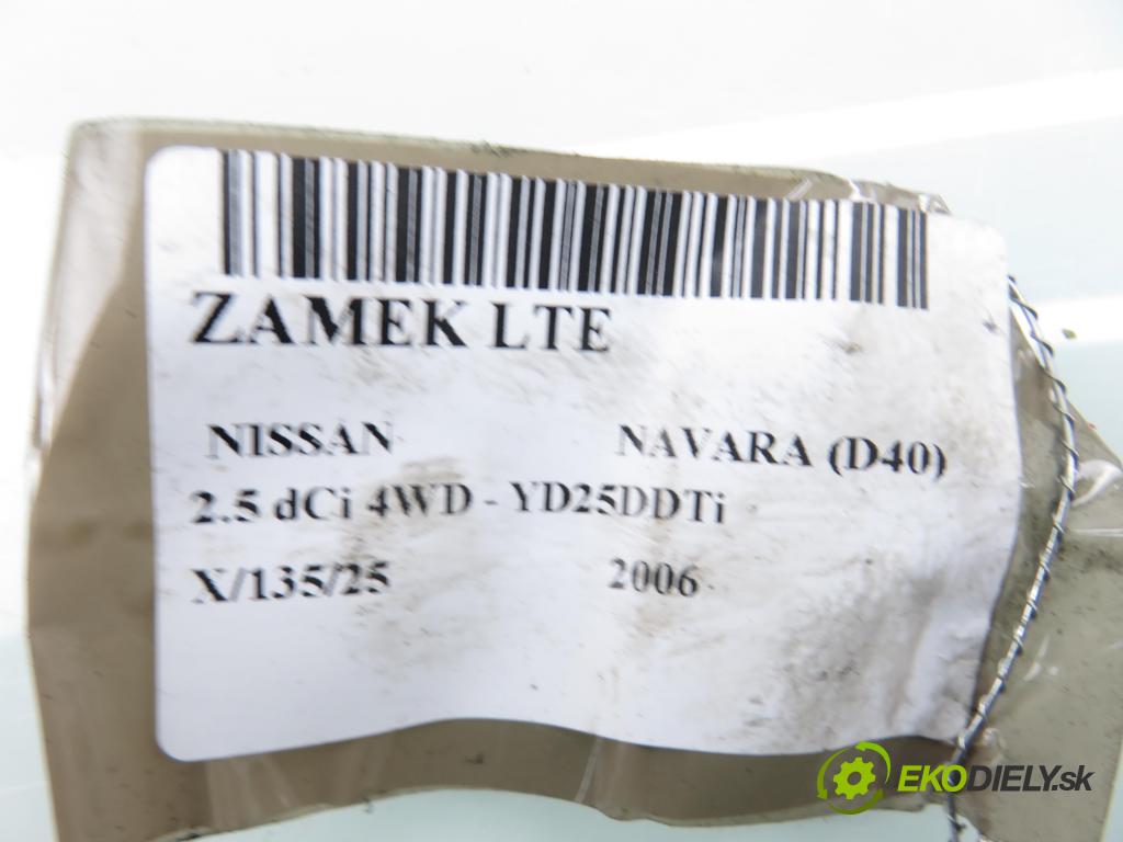 NISSAN NP300 NAVARA (D40) PICK-UP 2006 126,00 2.5 dCi 171 2488,00 zámok 28406B