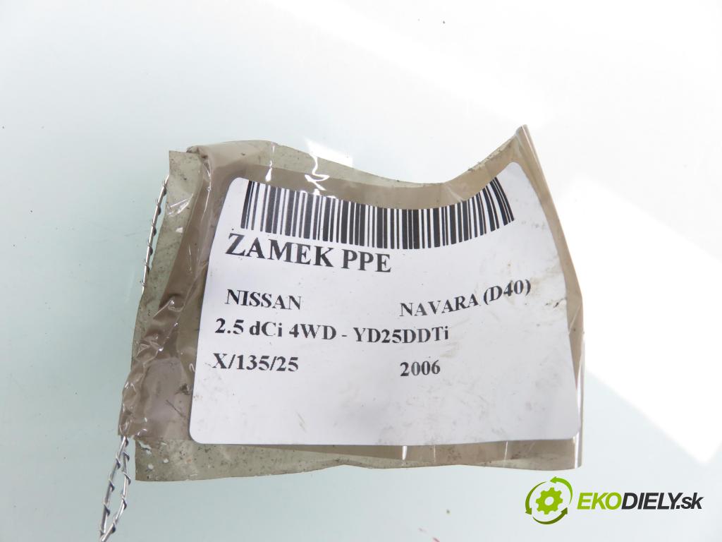 NISSAN NP300 NAVARA (D40) PICK-UP 2006 126,00 2.5 dCi 171 2488,00 zámok PPE 29306C