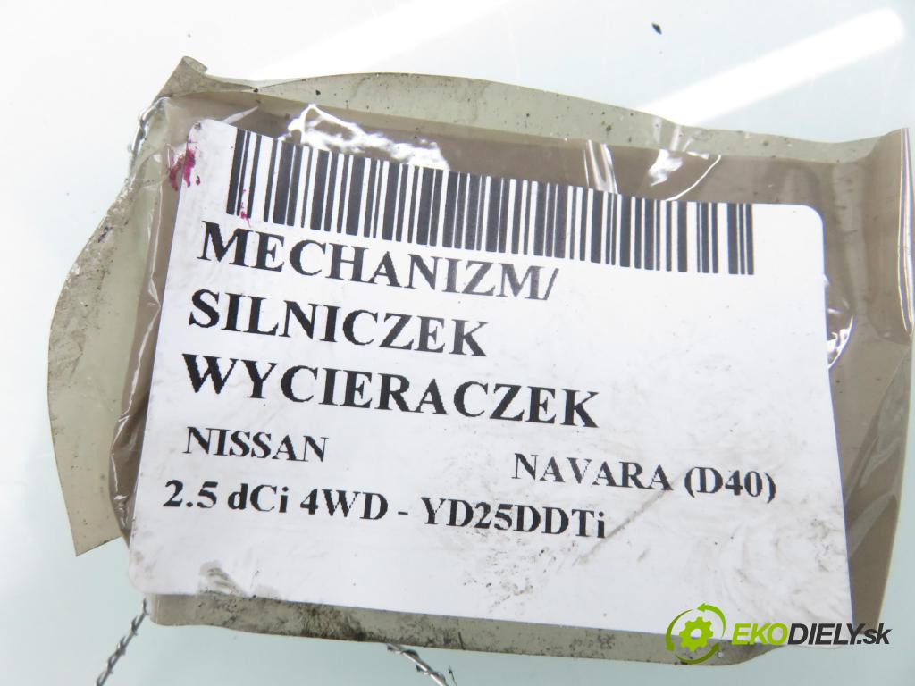 NISSAN NP300 NAVARA (D40) PICK-UP 2006 126,00 2.5 dCi 171 2488,00 Motorček stieračov