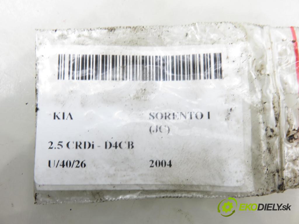 KIA SORENTO I (JC) SUV 2004 103,00 2.5 CRDi 140 - D4CB 2497,00 vstřikovač 0445110186 (Vstřikovač paliva)