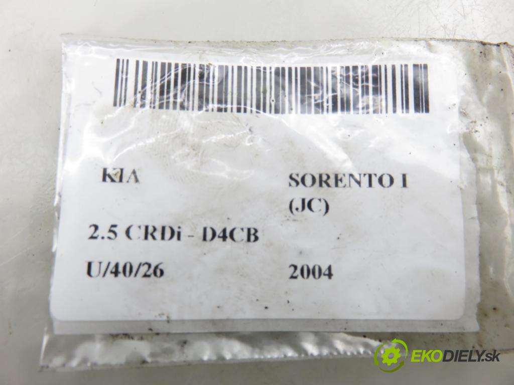KIA SORENTO I (JC) SUV 2004 103,00 2.5 CRDi 140 - D4CB 2497,00 vstřikovač 0445110186 ; 338004A120 (Vstřikovač paliva)