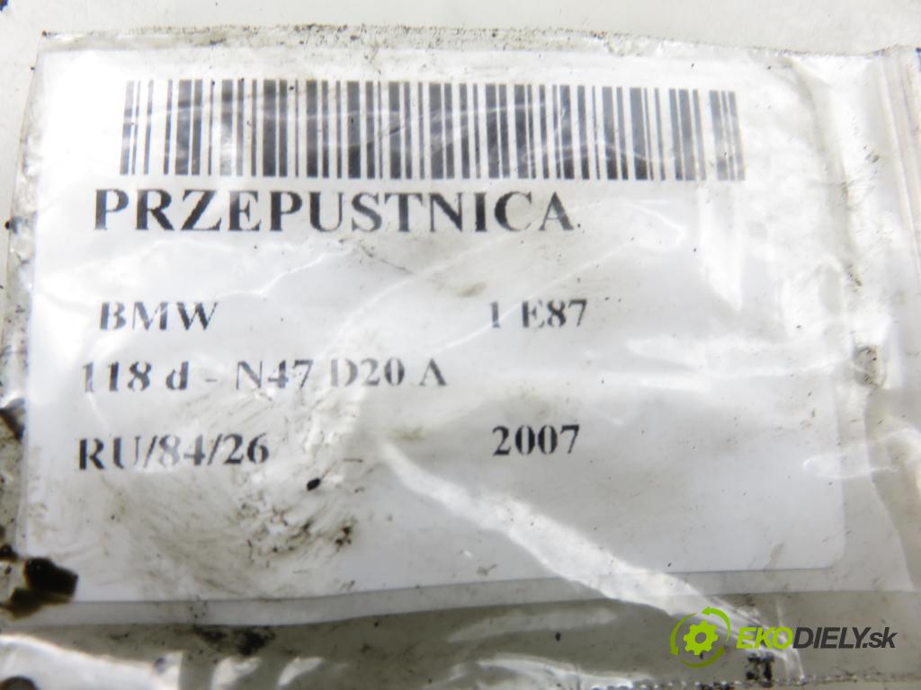 BMW 1 (E87) HB 2007 0,00 118 d - N47 D20 A 1995,00 Škrtiaca klapka 7804373 (Škrtiaca klapka)