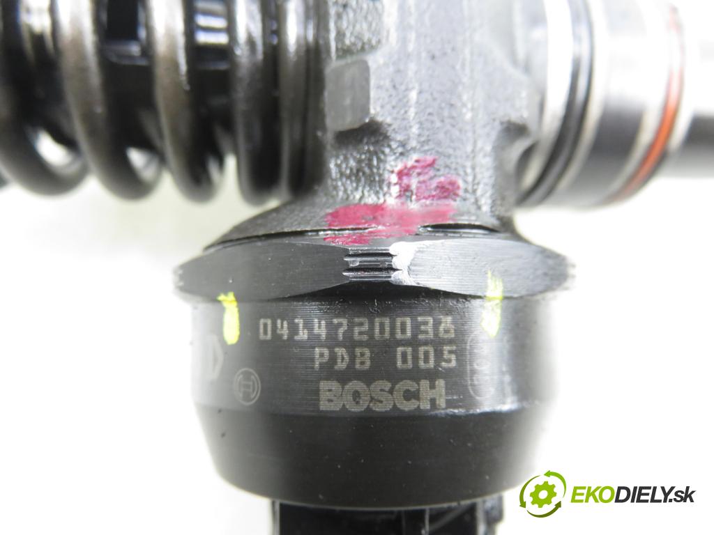 FORD GALAXY (WGR) VAN 2002 85,00 1.9 TDI PD 115 - AUY 1896,00 Vstrekovač 038130073AK ; 0414720038 (Vstrekovač paliva)