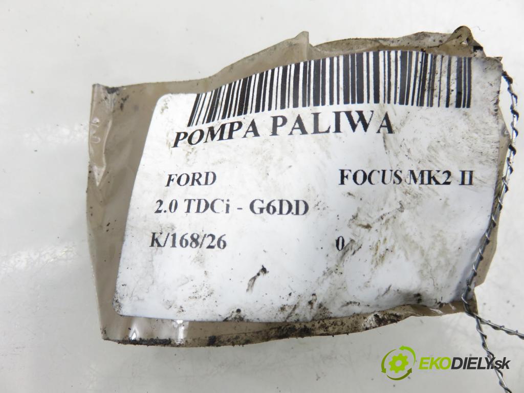 FORD FOCUS II (DA_, HCP) HB 2006 100,00 2.0 TDCi - G6DD 1997,00 senzor hladiny paliva 3M519275