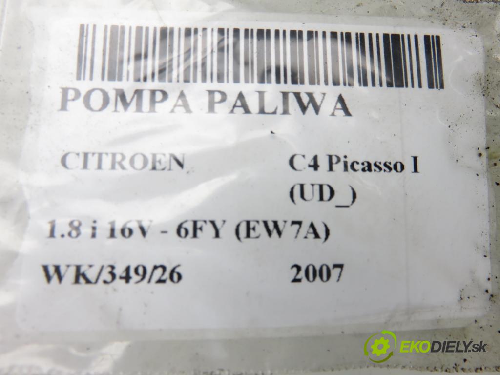 CITROEN C4 Picasso I (UD_) MINIVAN 2007 92,00 1.8 i 16V - 6FY (EW7A) 1749,00 Pumpa paliva 9657601380