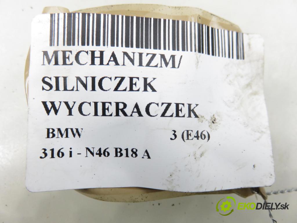 BMW 3 (E46) SEDAN 2005 85,00 316 i - N46 B18 A 1796,00 motorek stěračů PŘEDNÍ: 0390241712 ; 6914577