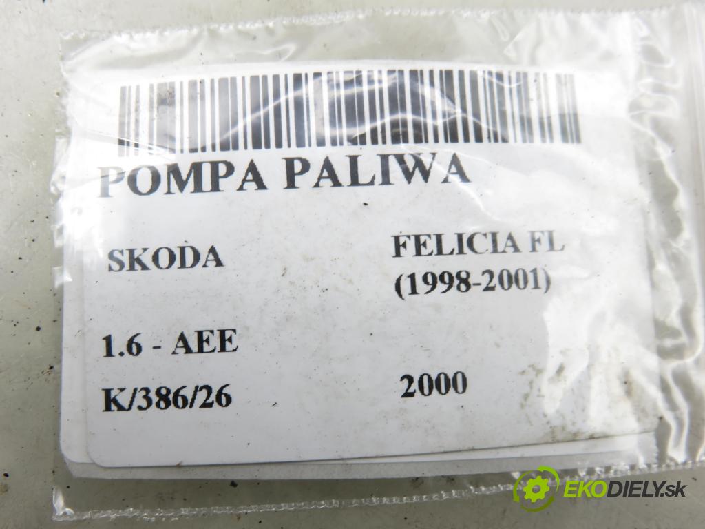SKODA FELICIA II (6U1) HB 2000 55,00 1.6 MPI 75 - AEE 1598,00 Pumpa paliva 6U0919051E