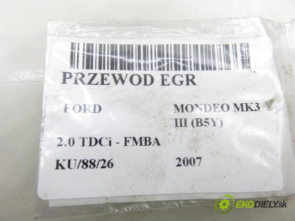 FORD MONDEO III (B5Y) LIFTBACK 2007 96,00 2.0 TDCi - FMBA 1998,00 trubka EGR