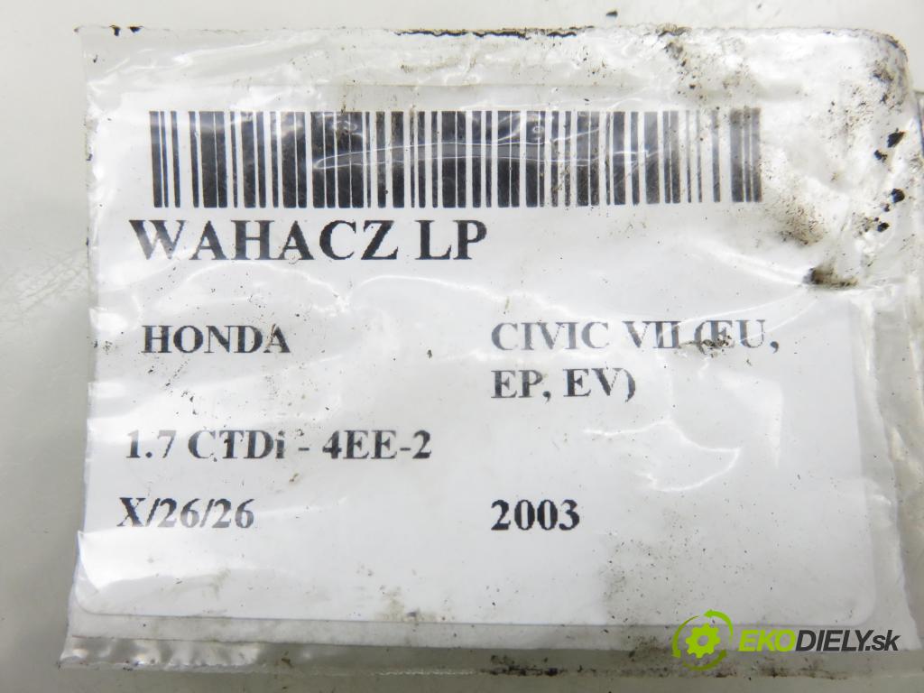 HONDA CIVIC VII Hatchback (EU, EP, EV) HB 2003 74,00 1.7 CTDi 101 - 4EE-2 (Isuzu) 1686,00 Rameno LP