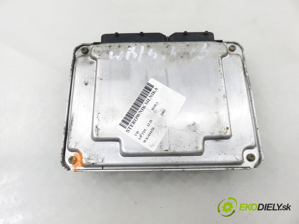 VW BORA (1J2) SEDAN 2002 66,00 1.9 TDI 90 - ALH 1896,00 řídící jednotka motora 038906012FA ; 0281010650