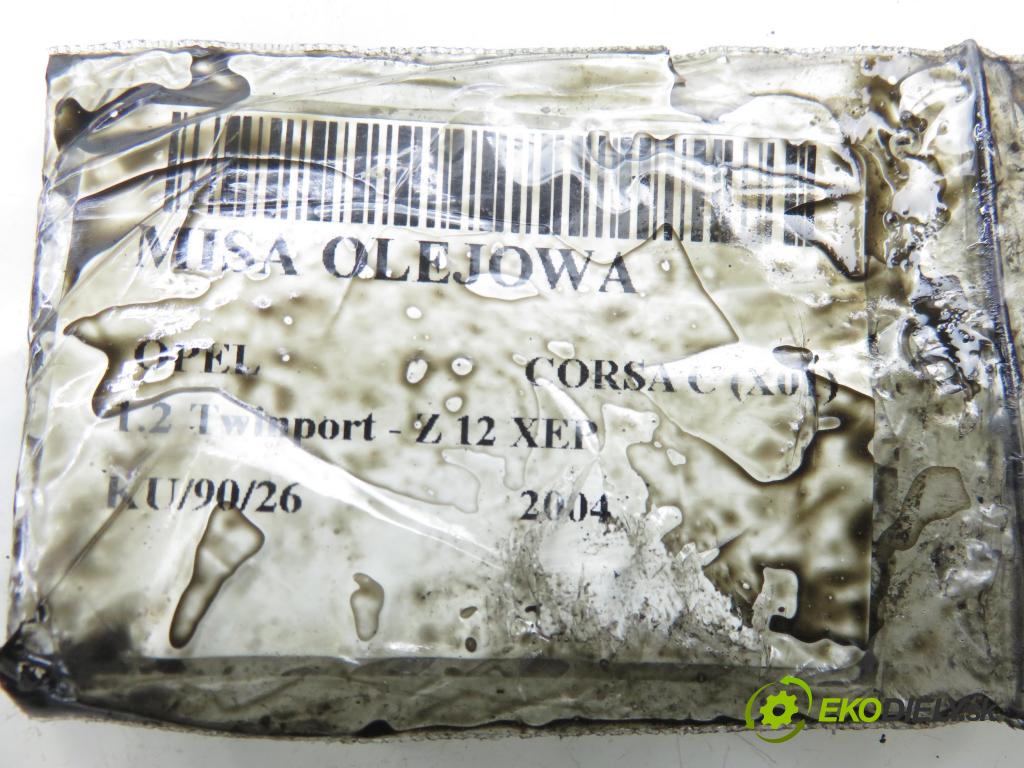 OPEL CORSA C (X01) HB 2004 59,00 1.2 16V Twinport 80 - Z 12 XEP 1229,00 Vaňa olejová 9128621 (Olejová vaňa)