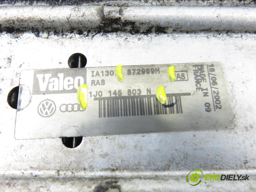 AUDI A3 (8L1) HB 2002 74,00 1.9 TDI - AXR 1896,00 chladič intercooler 1J0145803N ; 872999M