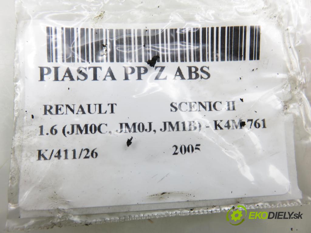 RENAULT SCENIC II (JM0/1_) MINIVAN 2005 0,00 1.6 (JM0C, JM0J, JM1B) - K4M 761 1598,00 náboj PP ABS