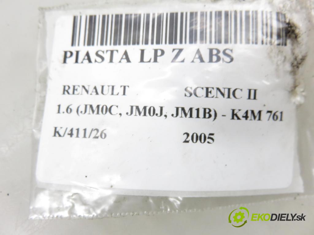 RENAULT SCENIC II (JM0/1_) MINIVAN 2005 0,00 1.6 (JM0C, JM0J, JM1B) - K4M 761 1598,00 náboj LP ABS