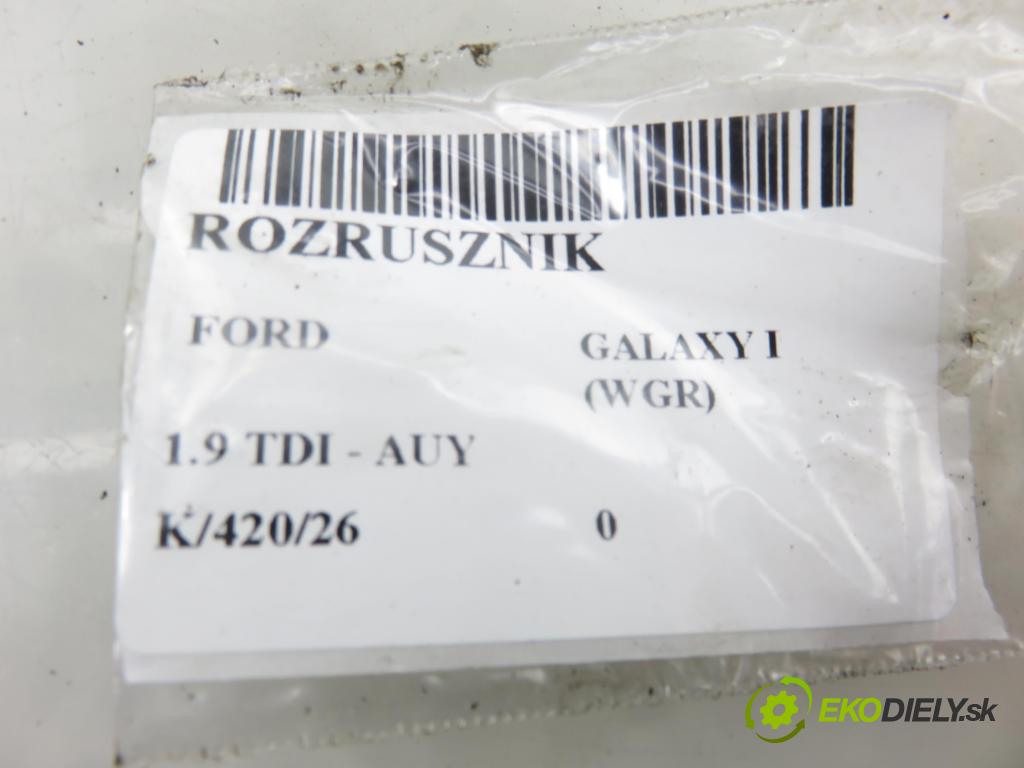 FORD GALAXY (WGR) VAN 2002 85,00 1.9 TDI PD 115 - AUY 1896,00 Štartér 02M911023F ; 0001125048 ; 0001125049 (Štartér)