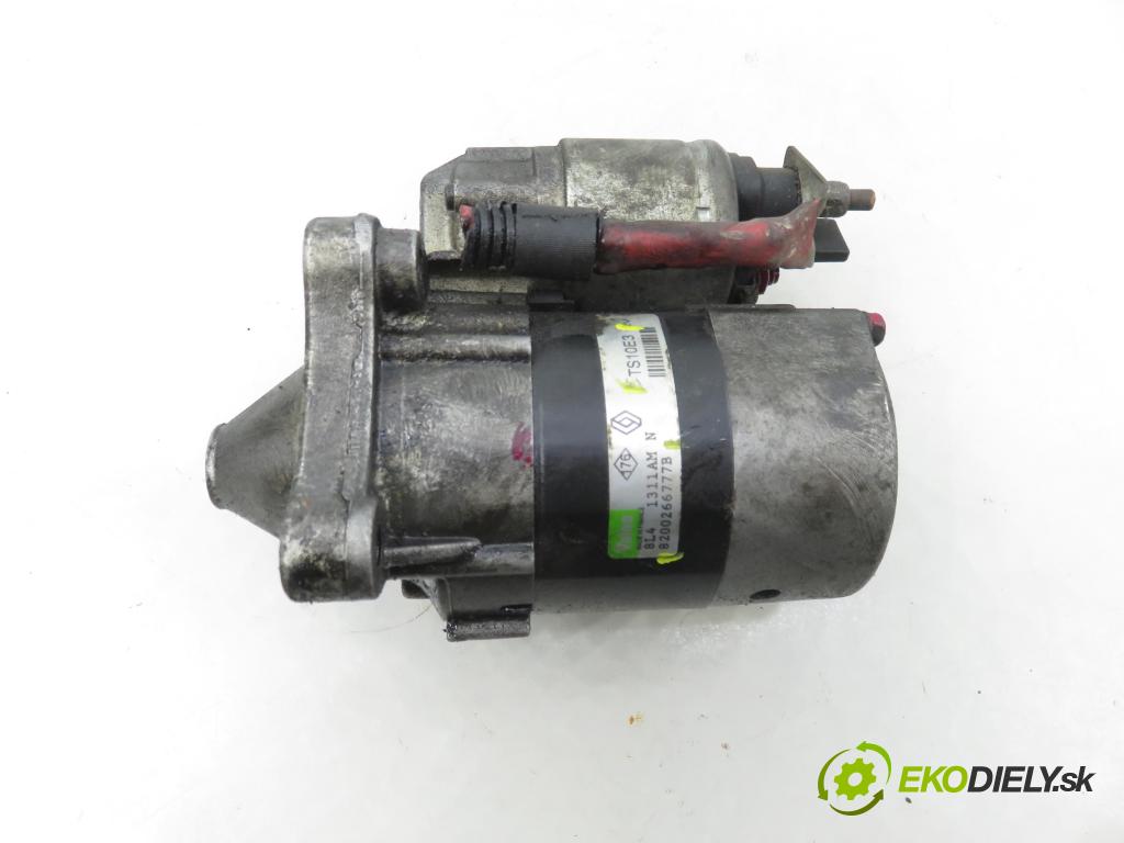 RENAULT SCENIC II (JM0/1_) MINIVAN 2005 0,00 1.6 (JM0C, JM0J, JM1B) - K4M 761 1598,00 startér 8200266777B ; TS10E3 (Startér)