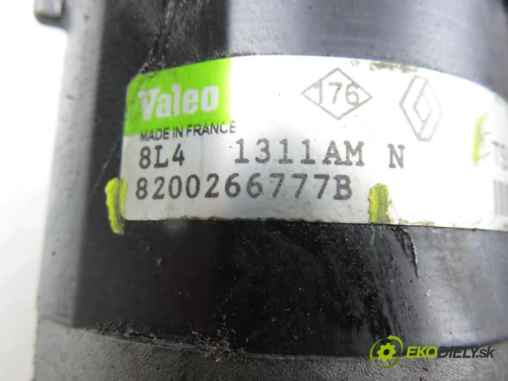 RENAULT SCENIC II (JM0/1_) MINIVAN 2005 0,00 1.6 (JM0C, JM0J, JM1B) - K4M 761 1598,00 startér 8200266777B ; TS10E3 (Startér)