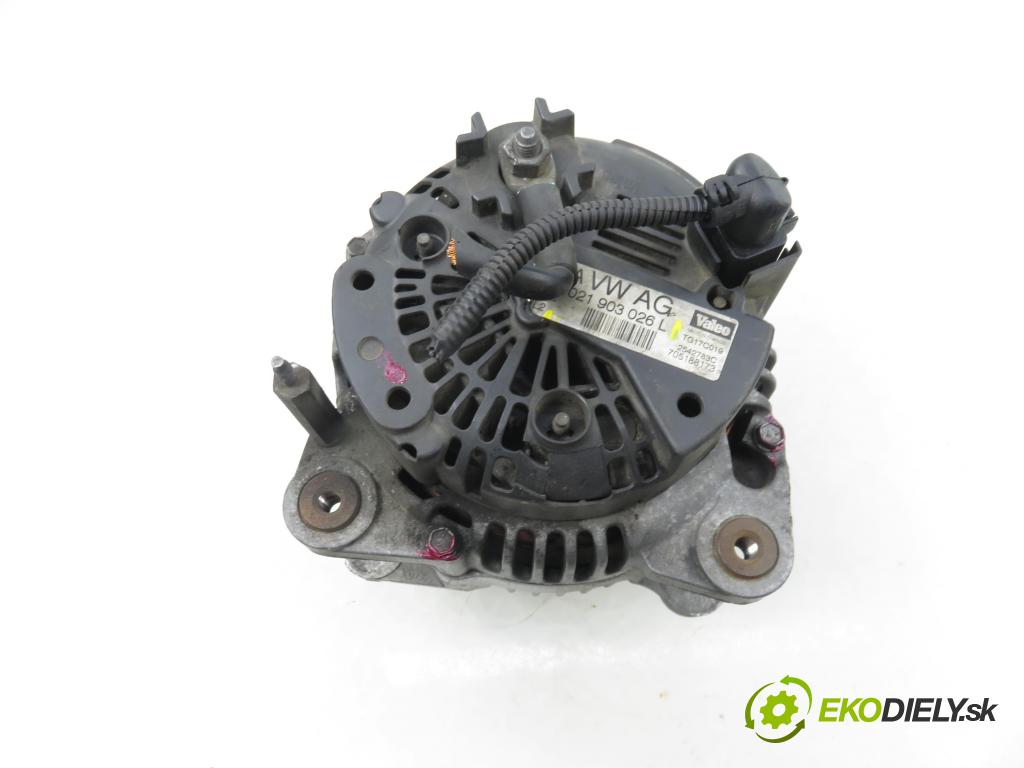 VW PASSAT B6 Variant (3C5) KOMBI 2005 77,00 1.9 TDI - BKC 1896,00 Alternátor 021903026L (Alternátor)