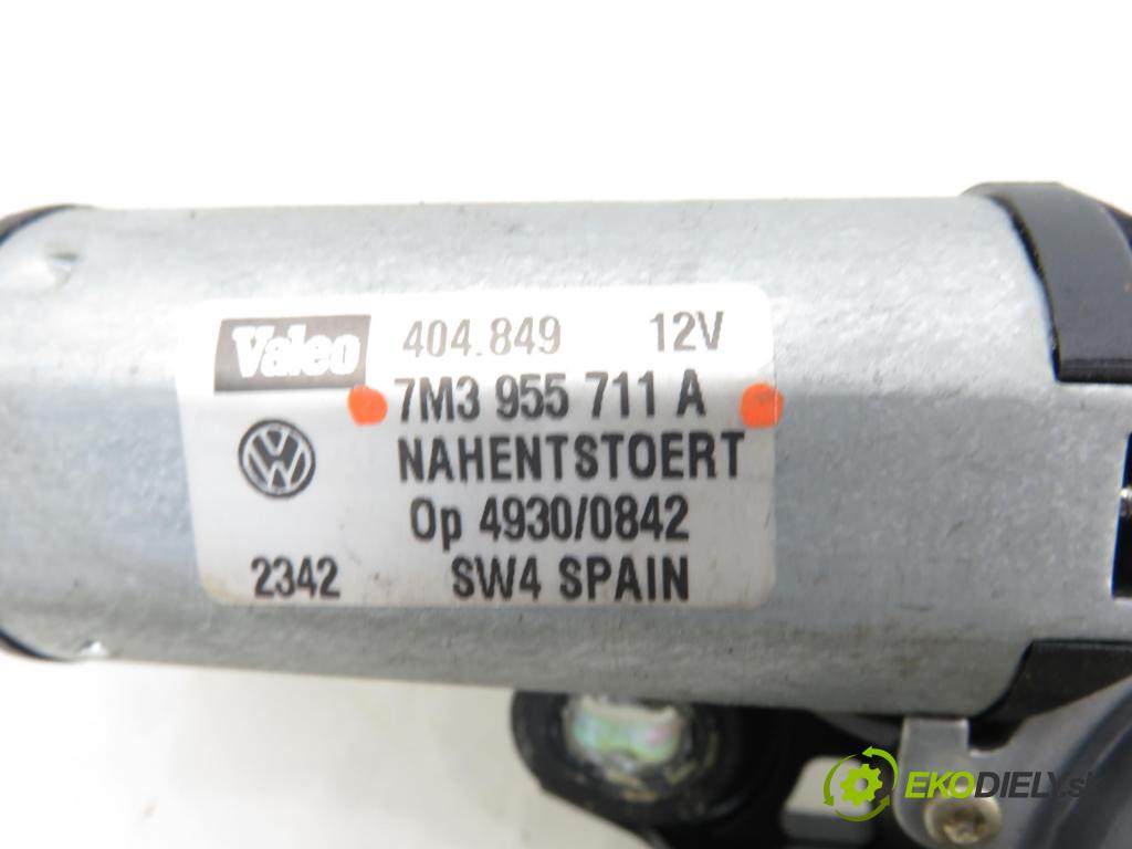 SEAT ALHAMBRA (7V8, 7V9) MINIVAN 2003 85,00 1.9 TDI PD 115 - AUY 1896,00 Motorček stierače zadné 7M3955711A