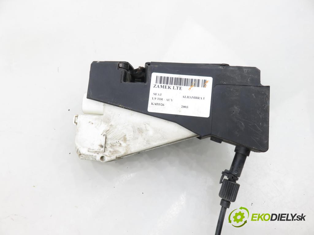 SEAT ALHAMBRA (7V8, 7V9) MINIVAN 2003 85,00 1.9 TDI PD 115 - AUY 1896,00 zámok LTE 93BG220A20DD