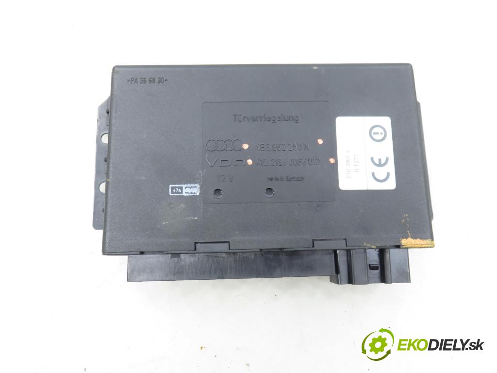 AUDI A6 Avant (4B5, C5) KOMBI 2003 125,00 2.4 quattro - BDV 2393,00 MODUL komfortu 4B0962258N ; 410215006012