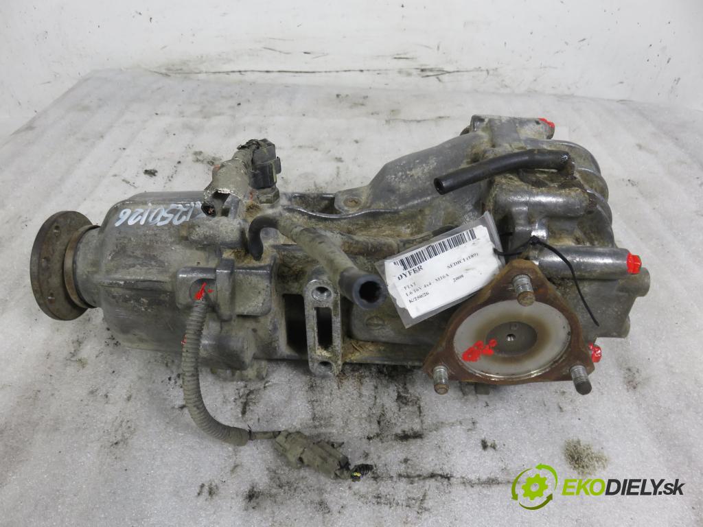 FIAT SEDICI (189_) CROSSOVER 2008 79,00 1.6 4x4 107 1586,00 ,diferenciál