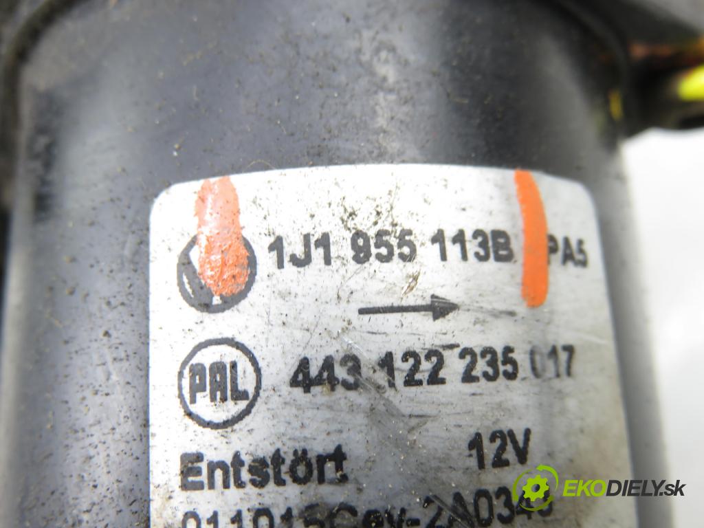 VW BORA (1J2) SEDAN 2002 66,00 1.9 TDI 90 - ALH 1896,00 Motorček stieračov 1J1955113B