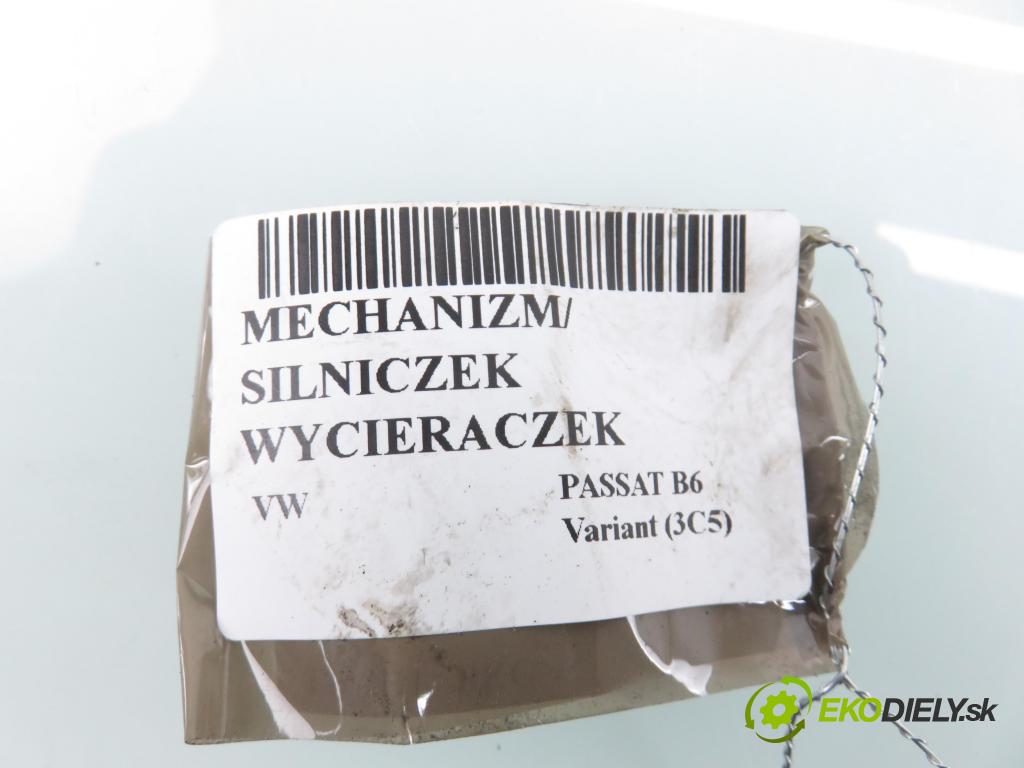 VW PASSAT B6 Variant (3C5) KOMBI 2005 77,00 1.9 TDI - BKC 1896,00 Motorček stieračov 3C1955023B ; 3397020754 ; 3C1955119
