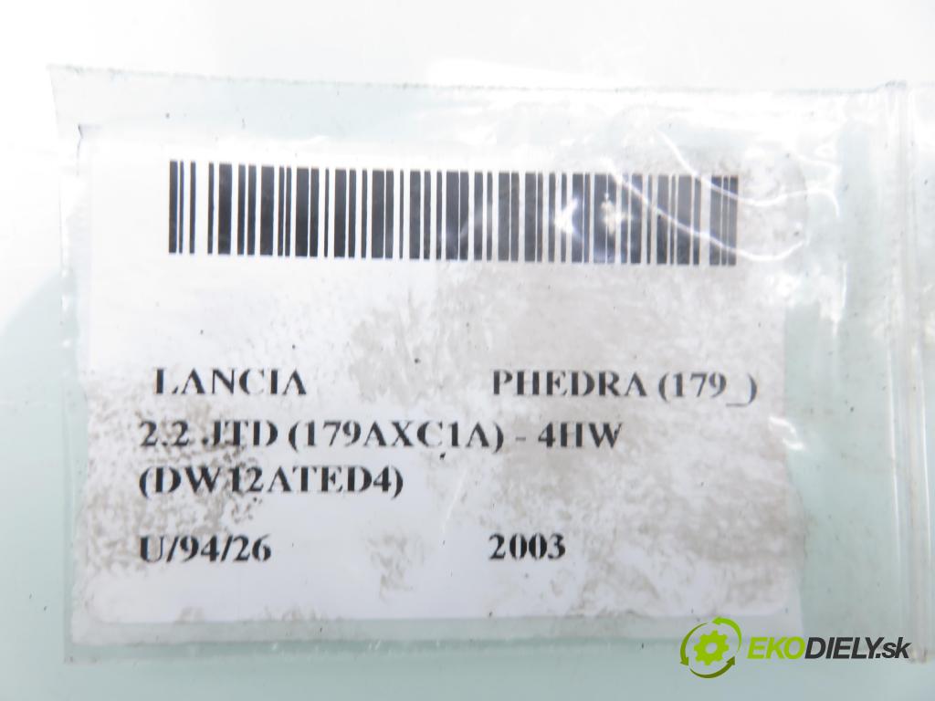 LANCIA PHEDRA (179_) MINIVAN 2003 94,00 2.2 JTD (179AXC1A) - 4HW (DW12ATED4) 2179,00 měnič XENONOVA: 89030461 ; LAD5G