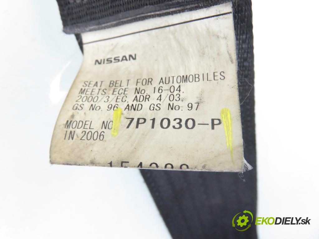 NISSAN NP300 NAVARA (D40) PICK-UP 2006 126,00 2.5 dCi 171 2488,00 Držiak bezpečnostný LP 7P1030P