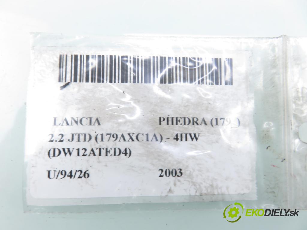 LANCIA PHEDRA (179_) MINIVAN 2003 94,00 2.2 JTD (179AXC1A) - 4HW (DW12ATED4) 2179,00 měnič XENONOVA: 89030461 ; LAD5G