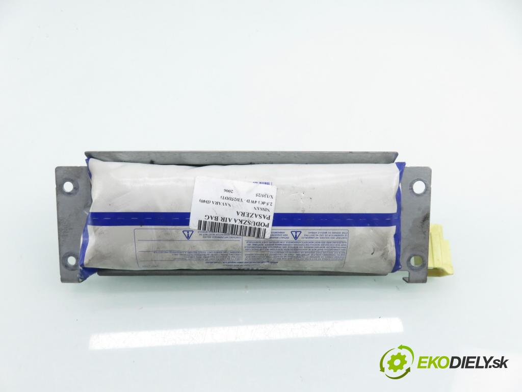 NISSAN NP300 NAVARA (D40) PICK-UP 2006 126,00 2.5 dCi 171 2488,00 AirBag air BAG CESTUJÍCÍ: 6038820