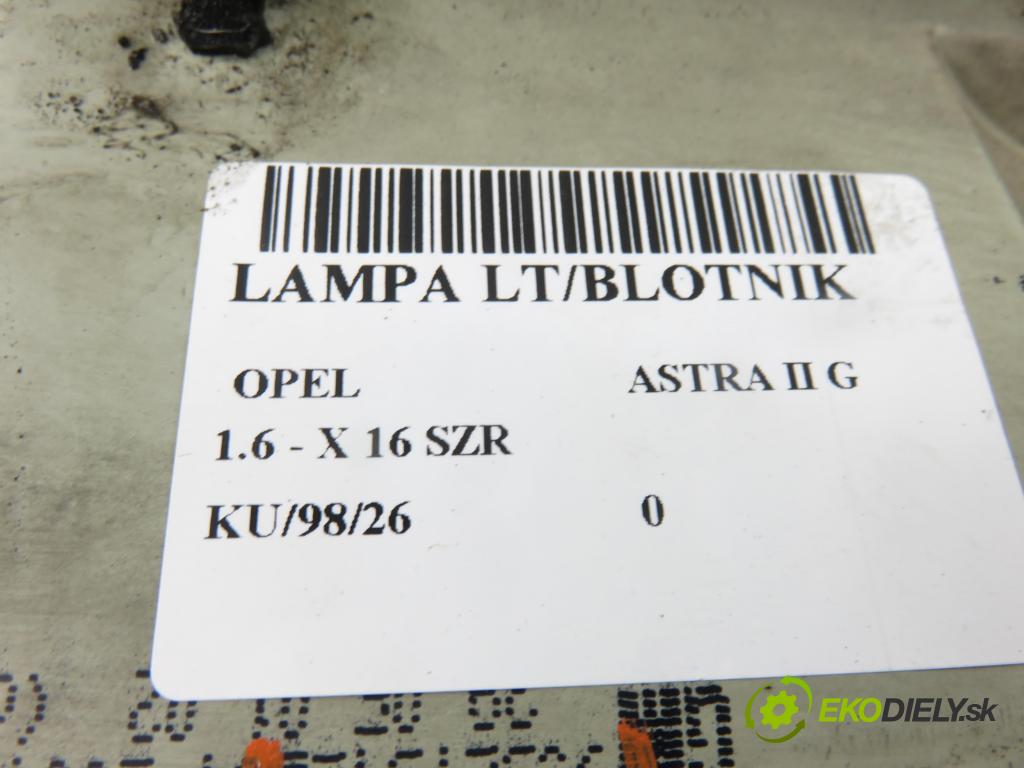 OPEL ASTRA G liftback (T98) HB 1999 55,00 1.6 8V 75 1598,00 světlo levé zadní 90521542