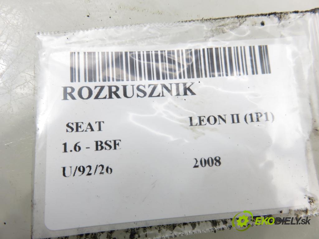 SEAT LEON (1P1) HB 2008 75,00 1.6 - BSE 1595,00 Štartér 02T911023M ; 0001120408 ; 0001120409 (Štartér)