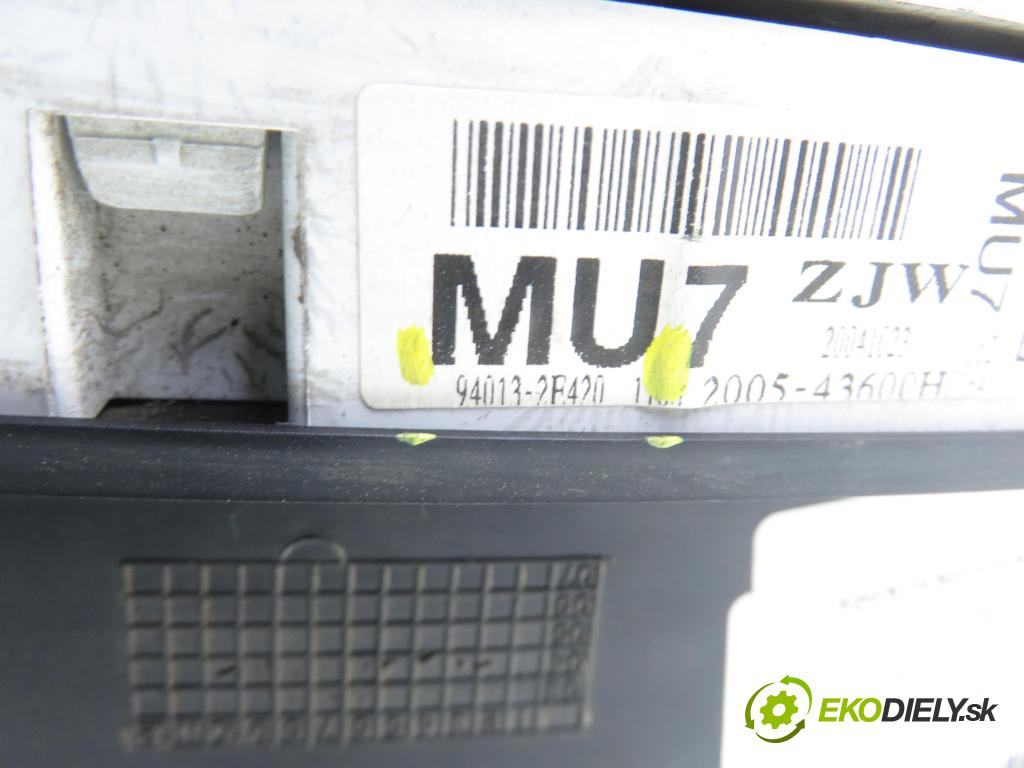 HYUNDAI TUCSON (JM) SUV 2005 83,00 2.0 CRDi 4WD 113 - D4EA 1991,00 Prístrojovka elektrický 940132E420