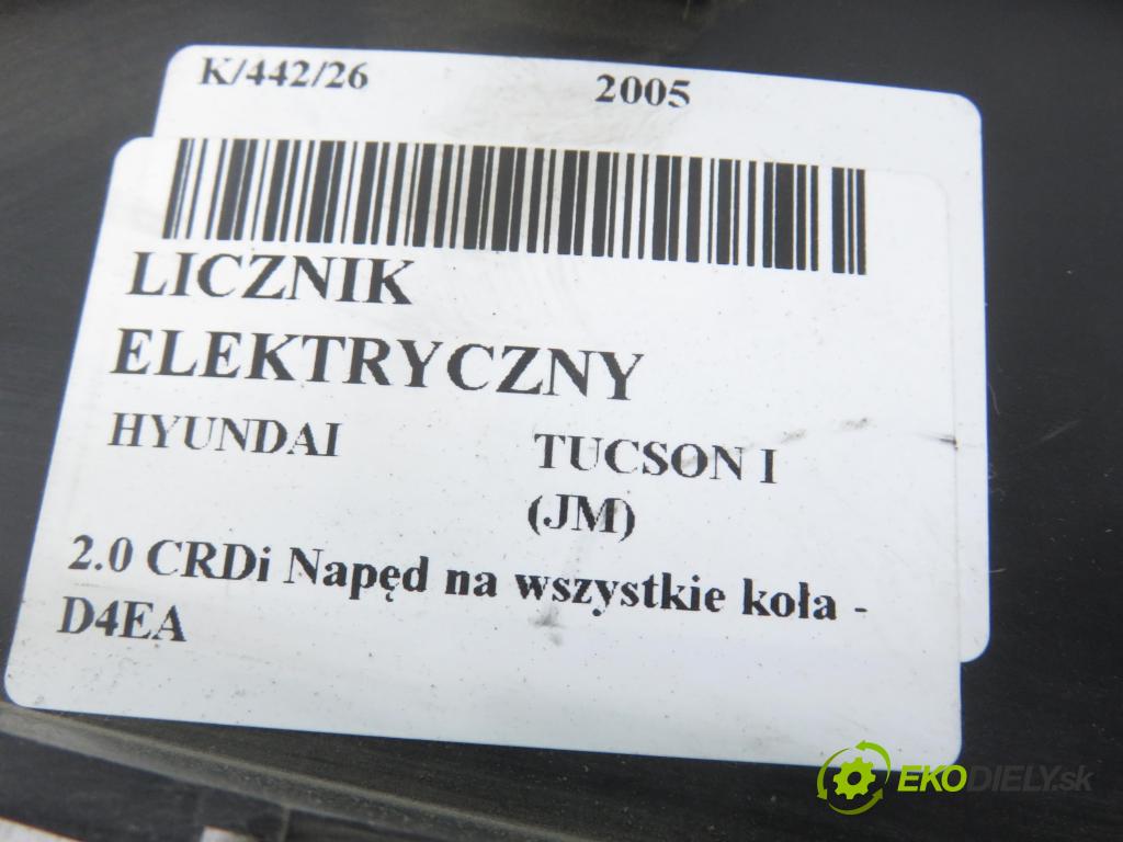 HYUNDAI TUCSON (JM) SUV 2005 83,00 2.0 CRDi 4WD 113 - D4EA 1991,00 Prístrojovka elektrický 940132E420