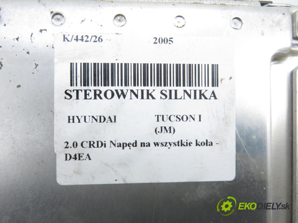 HYUNDAI TUCSON (JM) SUV 2005 83,00 2.0 CRDi 4WD 113 - D4EA 1991,00 řídící jednotka motora 3910427300 ; 0281011694