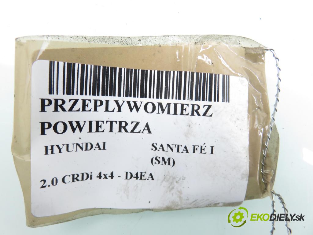 HYUNDAI SANTA FÉ I (SM) SUV 2004 83,00 2.0 CRDi 4x4 113 - D4EA 1991,00 váha vzduchu vzduchu F00C2G2063