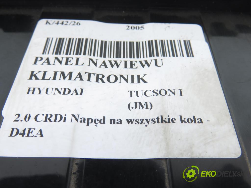 HYUNDAI TUCSON (JM) SUV 2005 83,00 2.0 CRDi 4WD 113 - D4EA 1991,00 Panel kúrenia KLIMATRONIK