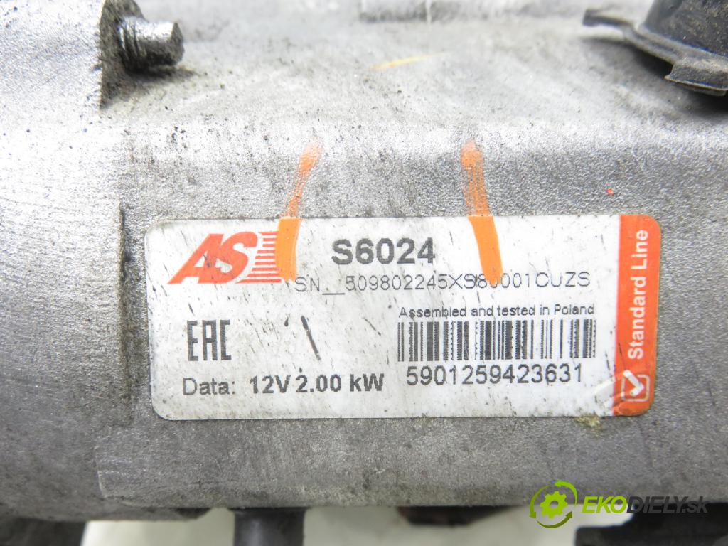 HYUNDAI TUCSON (JM) SUV 2005 83,00 2.0 CRDi 4WD 113 - D4EA 1991,00 Štartér S6024 (Štartér)