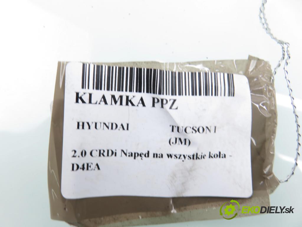 HYUNDAI TUCSON (JM) SUV 2005 83,00 2.0 CRDi 4WD 113 - D4EA 1991,00 Kľučka